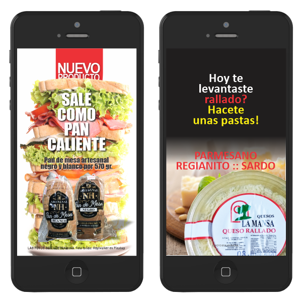 Lácteos La Mansa historias IG