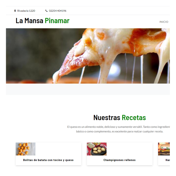 Web La Mansa Pinamar