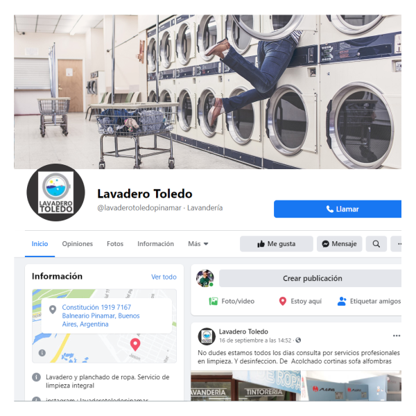 Facebook lavadero Toledo